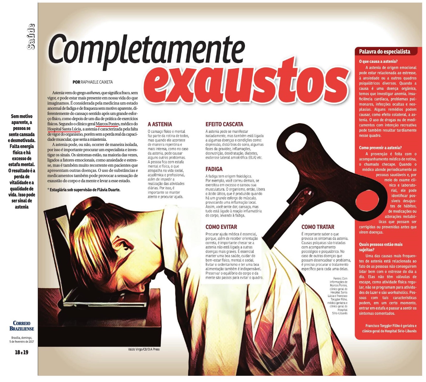 Revista do Correio - Dr. Marcos Pontes HSL - 05-02-2017