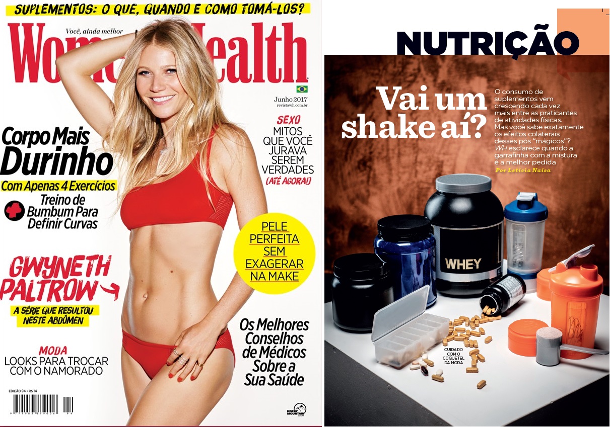 Revista Womens Health Brasil (capa + matéria) - Dr. Allan Ferreira HSL - Junho de 2017