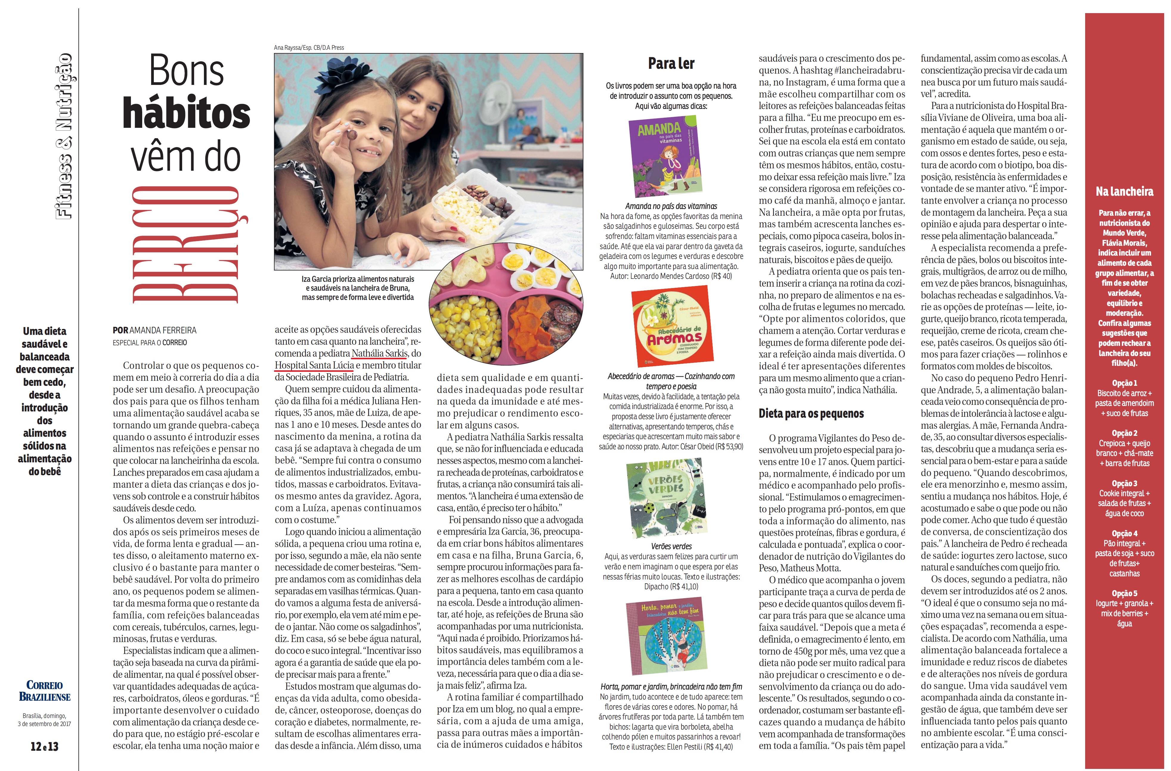 Revista do Correio - Dra. Nathália Sarkis HSL - 03-09-2017