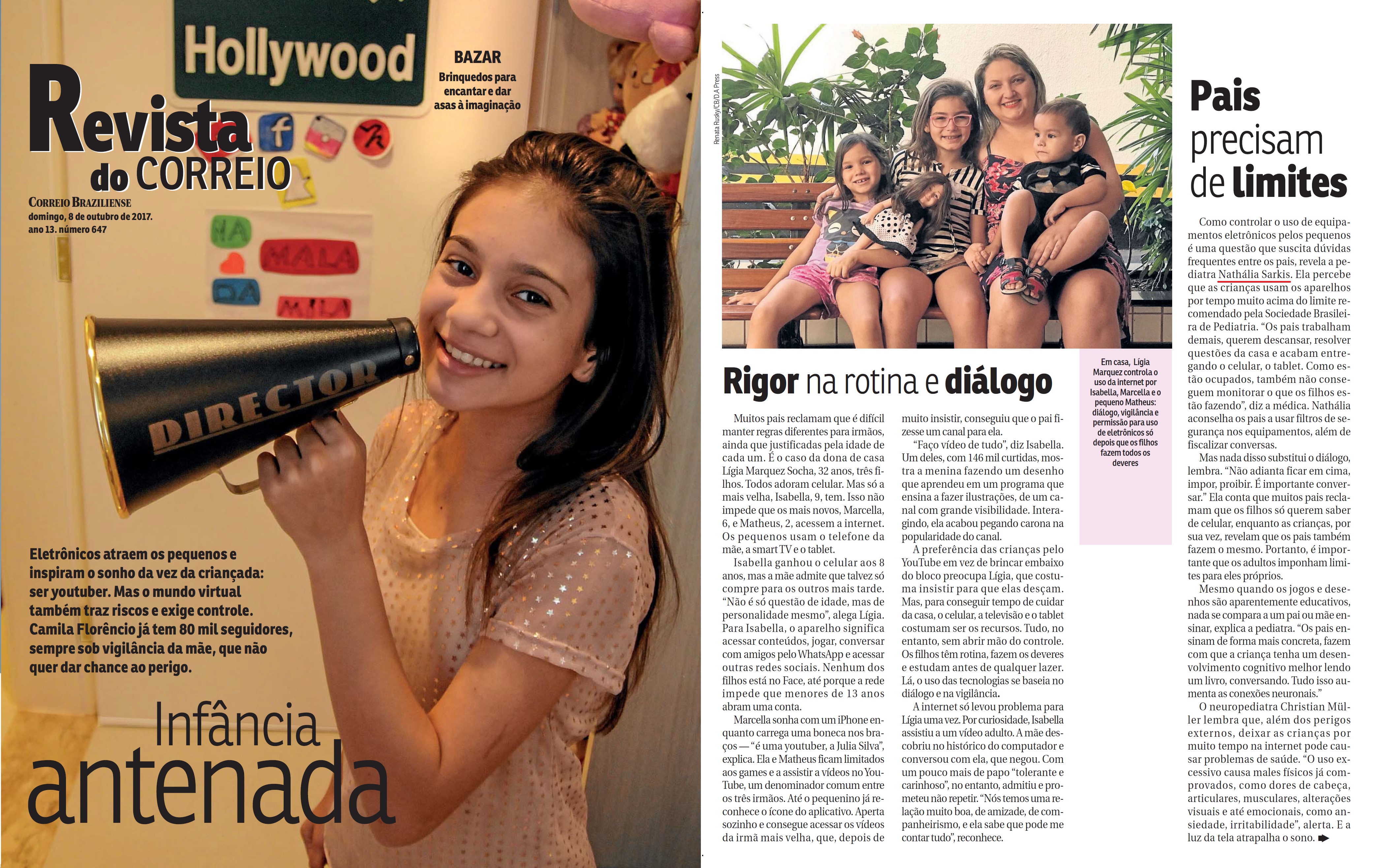 Revista do Correio - Dra. Nathália Sarkis HSL - 08-10-2017