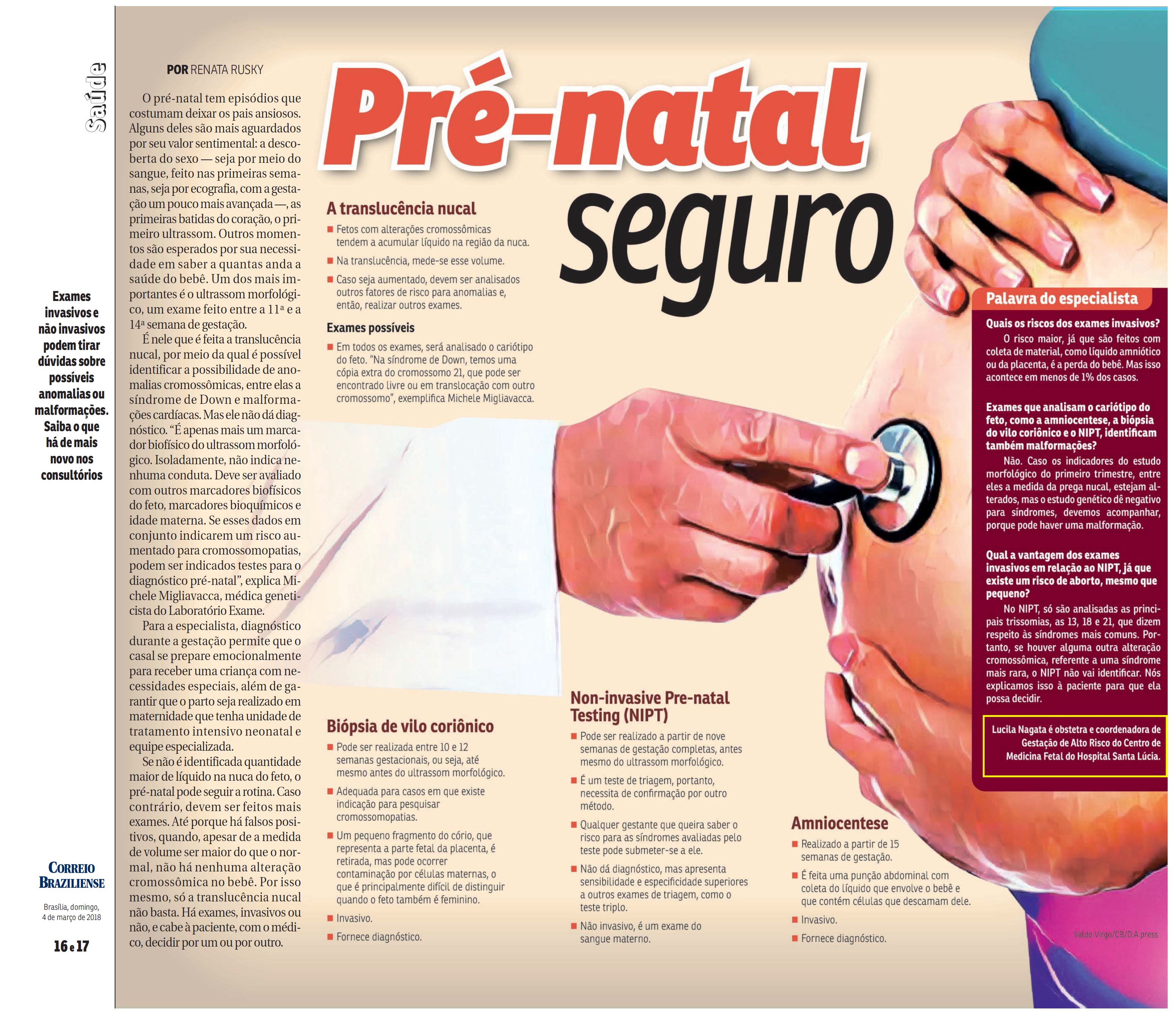 Revista do Correio - Dra. Lucila Nagata HSLS - 04-03-2018