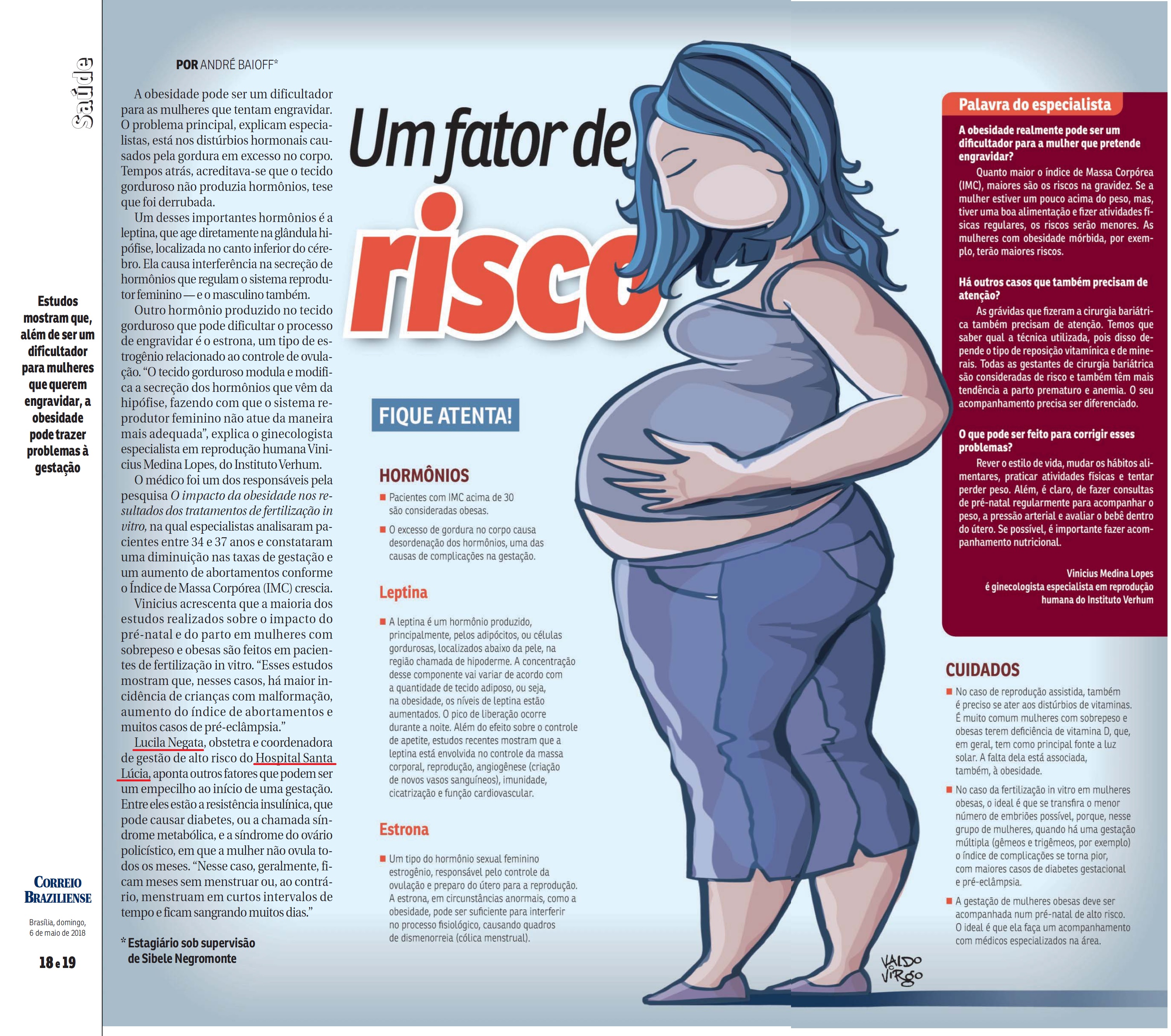 Revista do Correio - Dra. Lucila Nagata HSLS - 06-05-2018