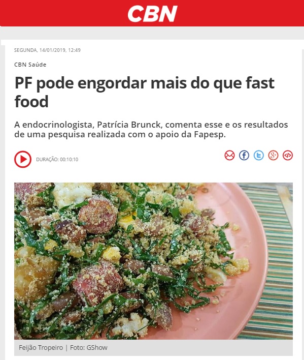 Rádio CBN Brasília - Dra. Patrícia Brunck HSLS - 14-01-2019