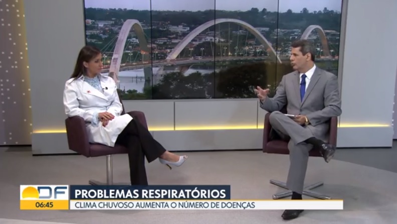 TV Globo - Dra. Larissa Camargo HSLS - 28-12-2018