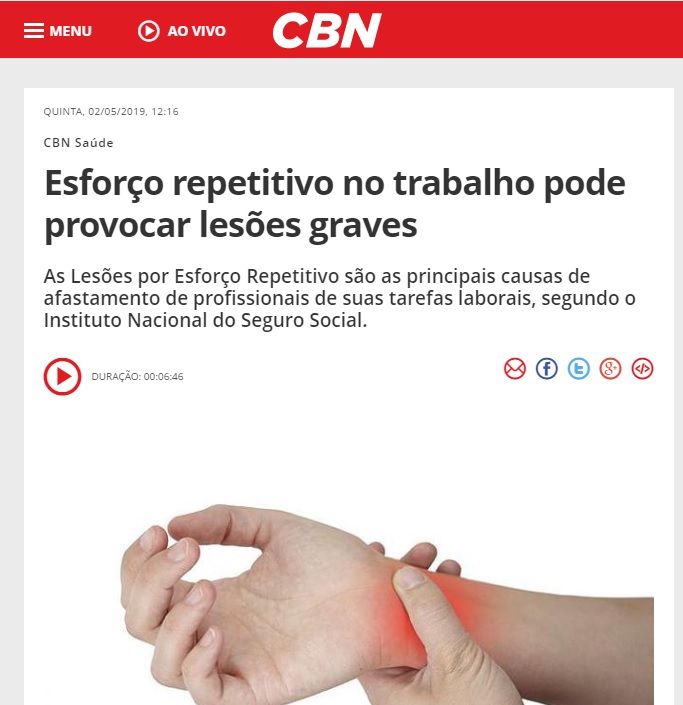 Rádio CBN Brasília - Dr. Julian Machado HSLS - 02-05-2019
