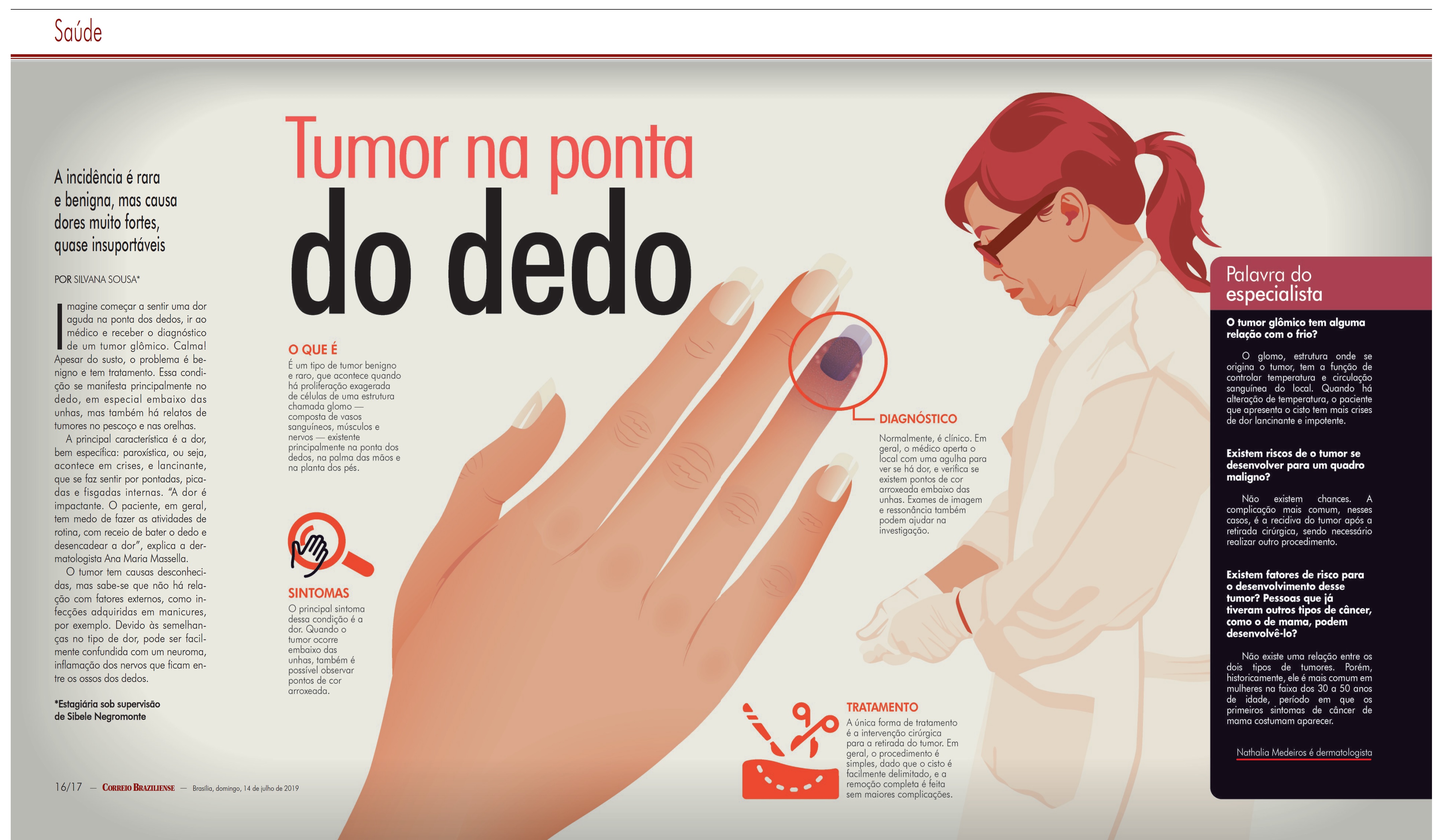 Revista do Correio - Dra. Natália Souza HSLS - 14-07-2019