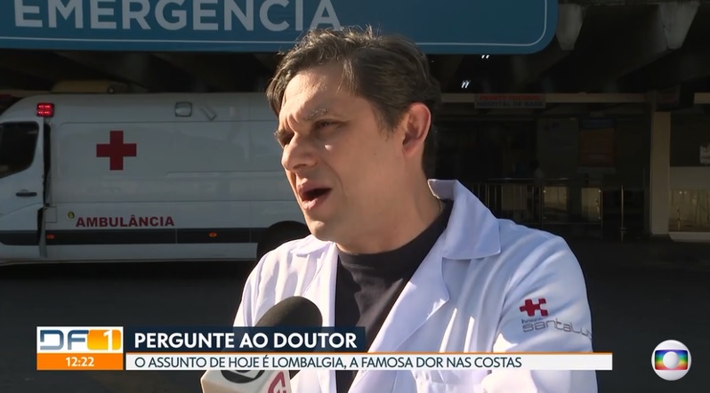 TV Globo - Dr. Julian Machado HSLS - 18-07-2019