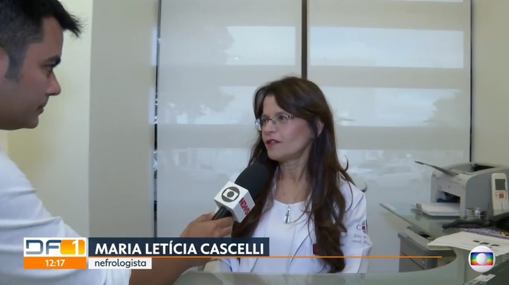 TV Globo - Dra. Maria Letícia Cascelli CDRB - 24-07-2019