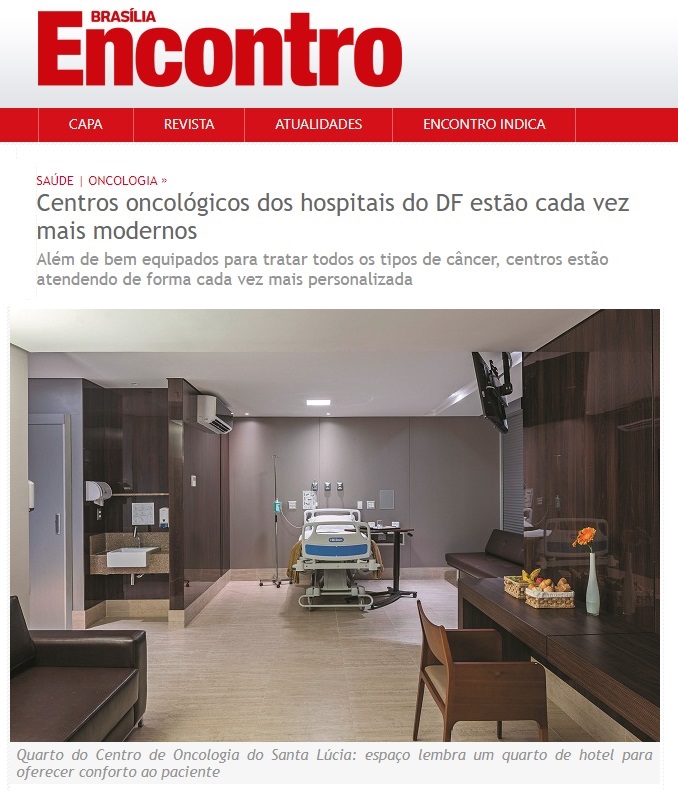 Revista Encontro Brasília 2 - Centro de Oncologia HSL - 30-08-2019