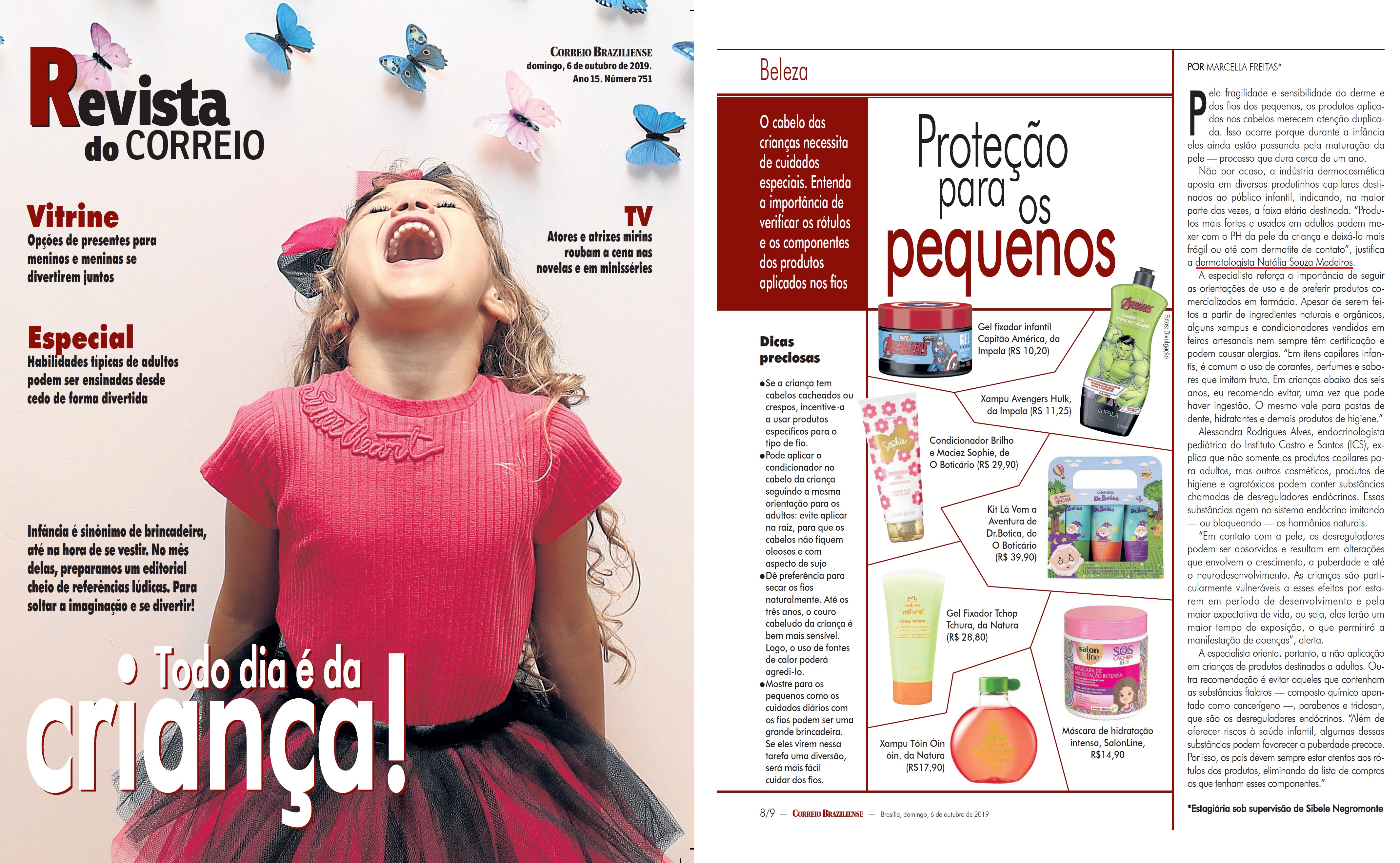 Revista do Correio - Dra. Natália Souza HSLS - 07-10-2019