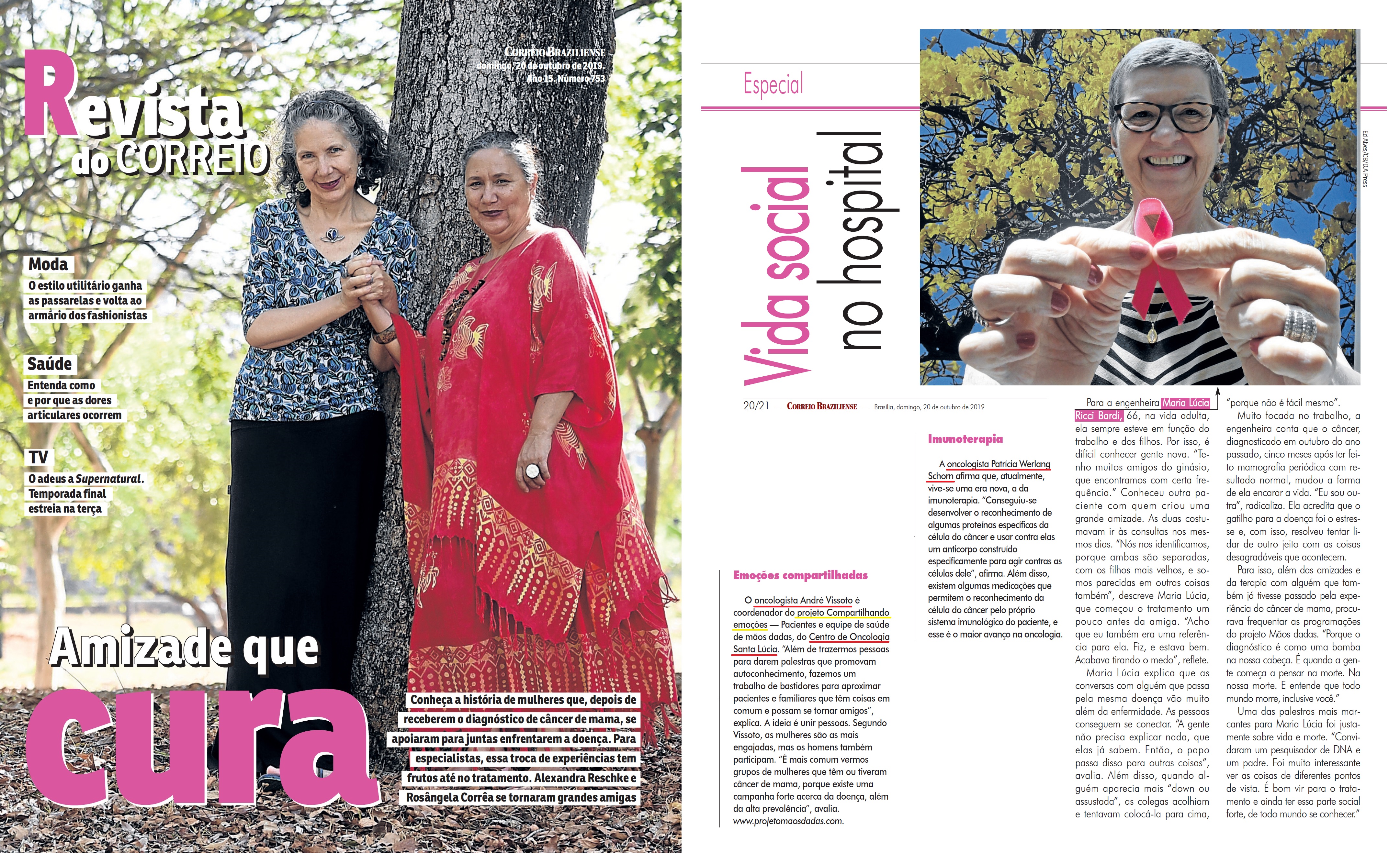 Revista do Correio - Outubro Rosa HSLS - 21-10-2019