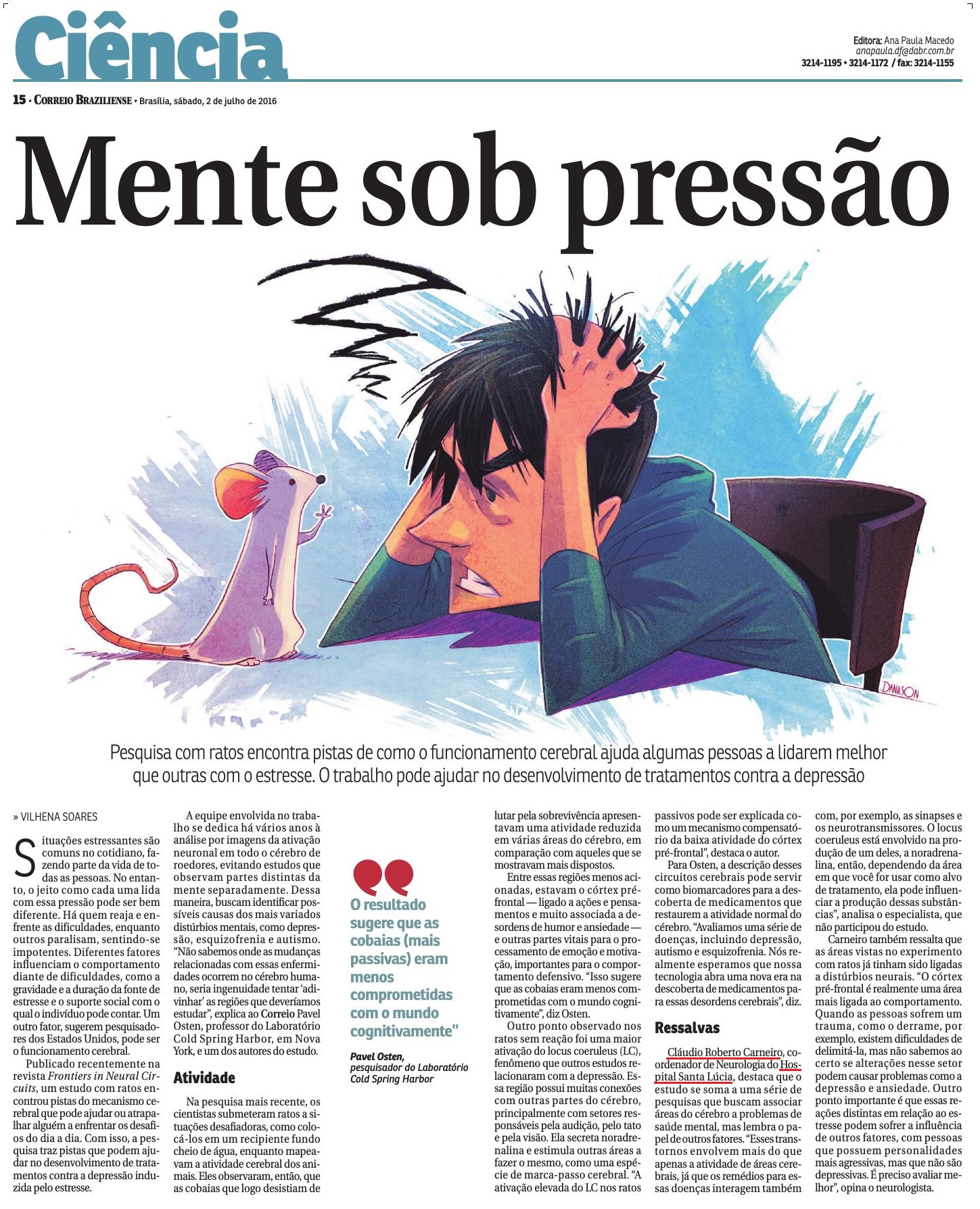 Correio Braziliense - Ciência - HSL - 02-07-2016