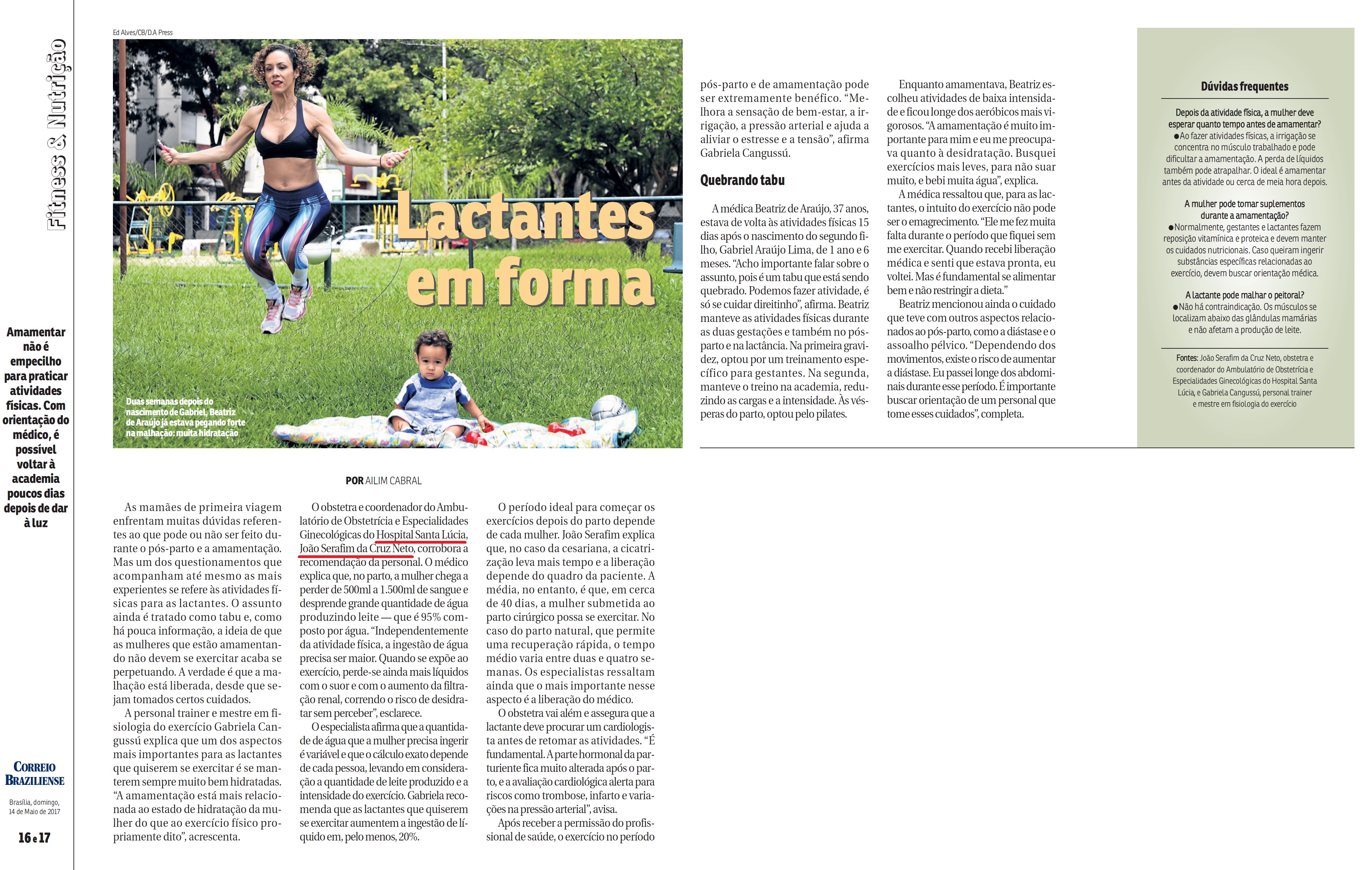 Revista do Correio - Dr. João Serafim Neto HSL - 14-05-2017