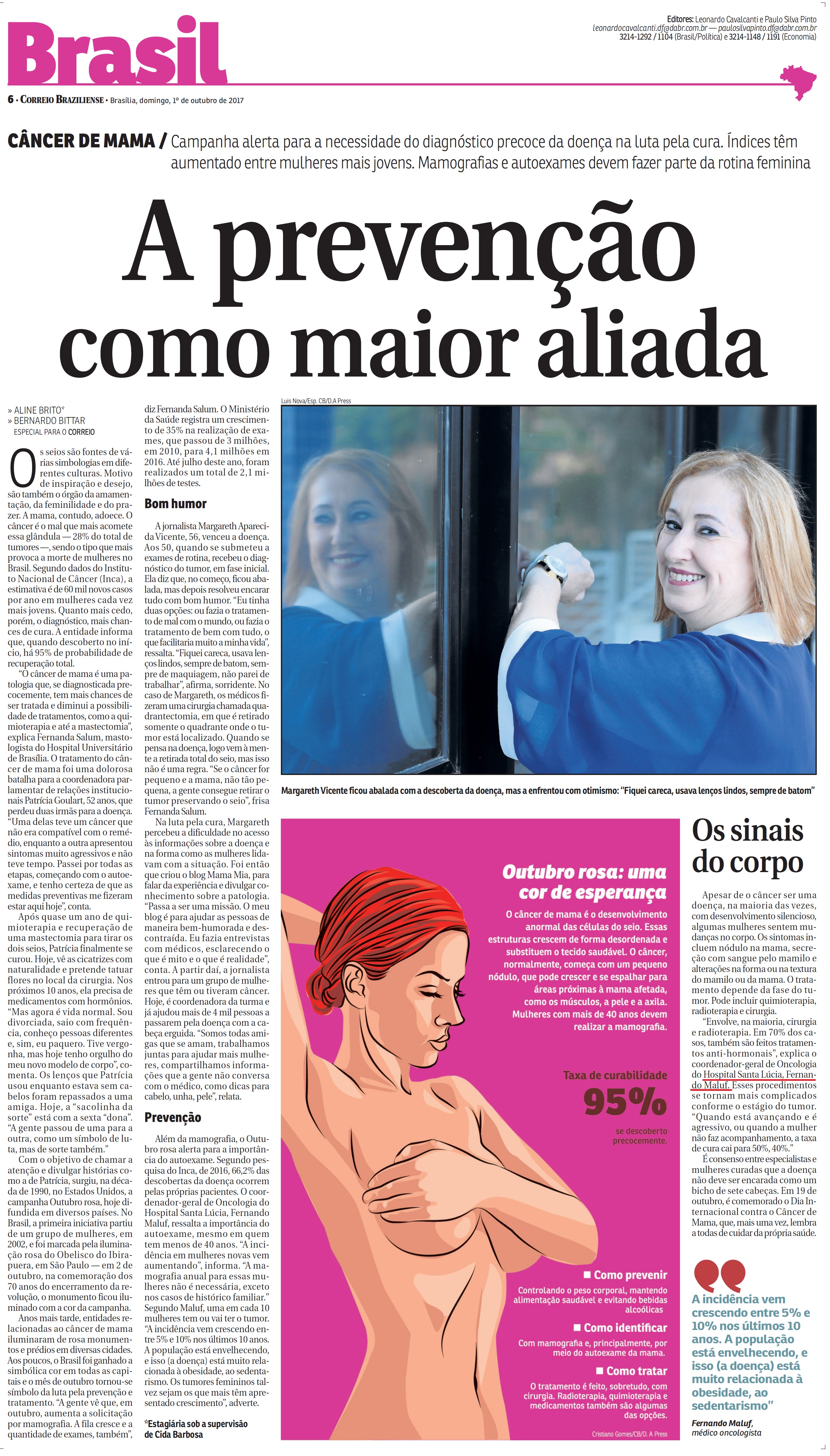 Correio Braziliense - Dr. Fernando Maluf HSL - 02-10-2017