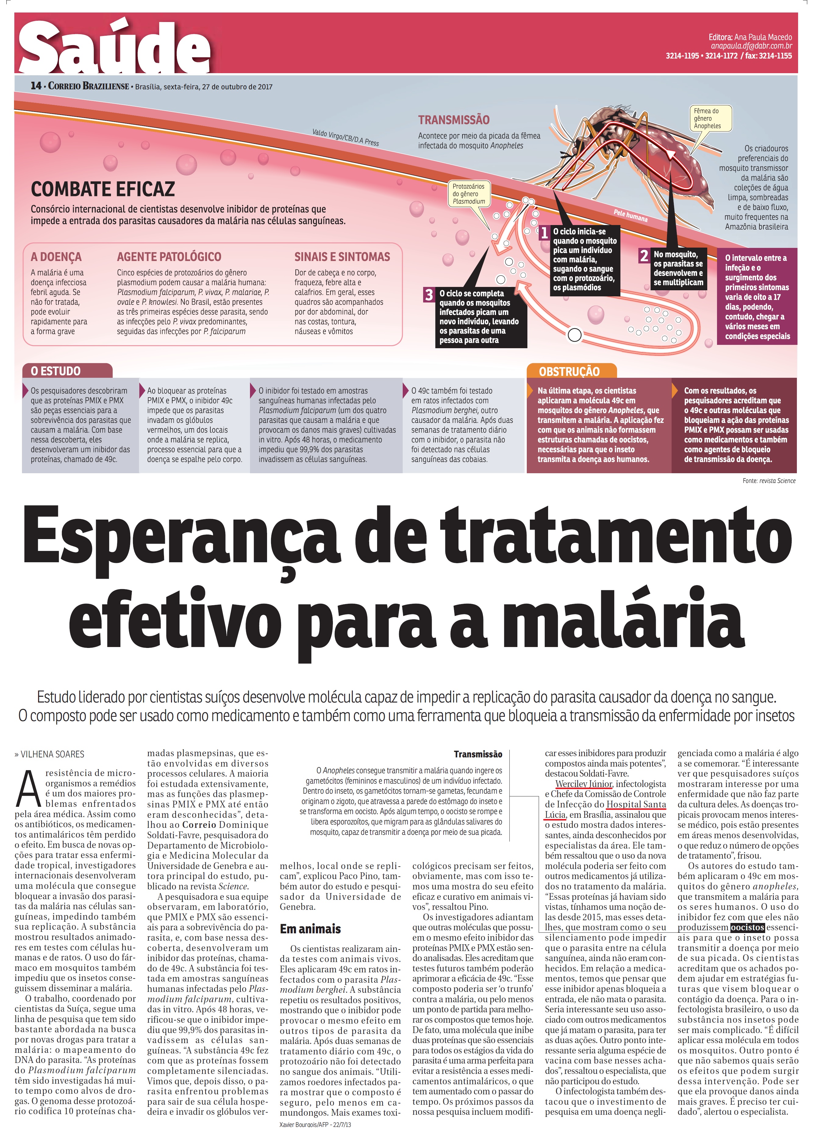 Correio Braziliense - Dr. Werciley Júnior HSL - 27-10-2017