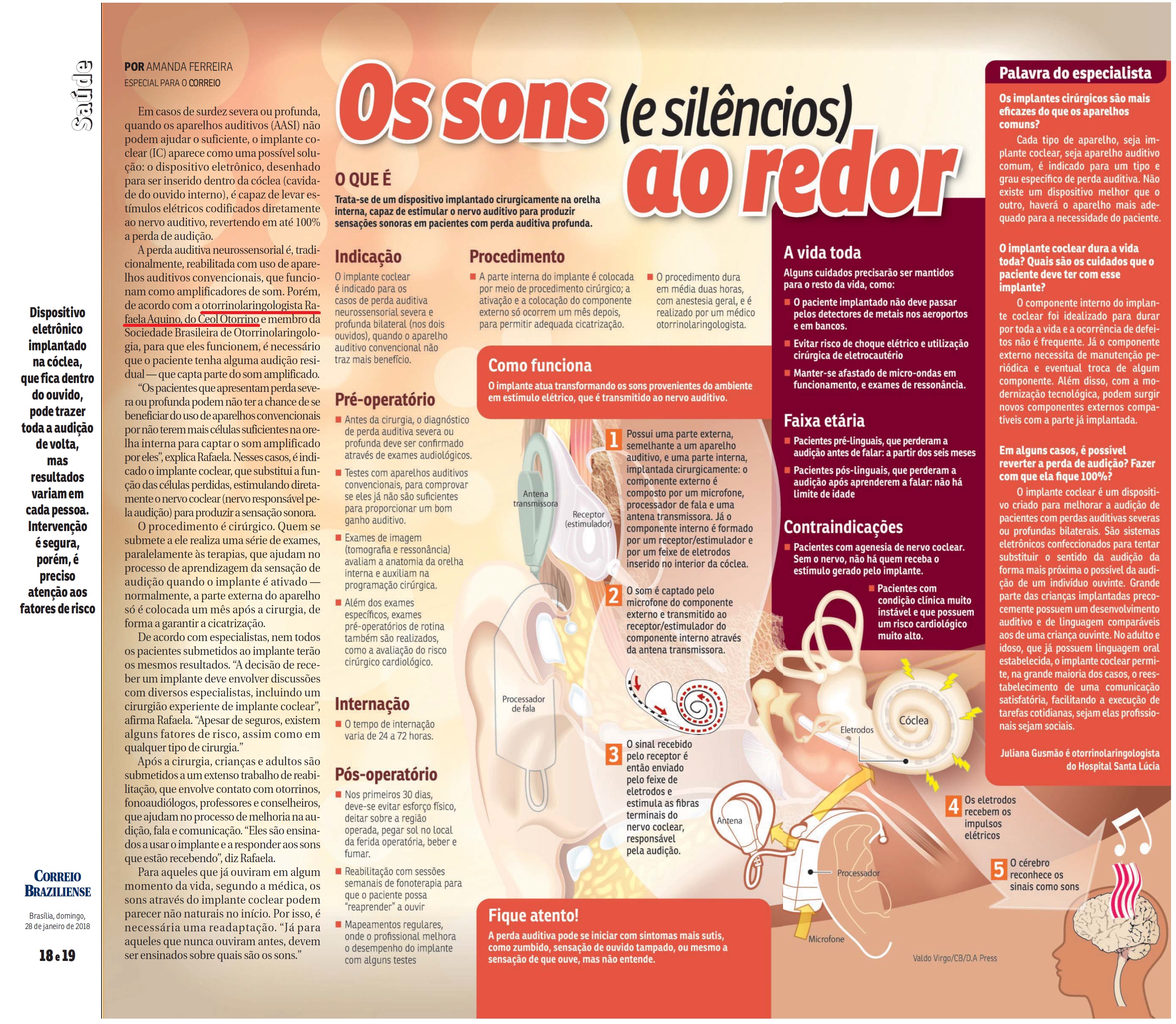 Revista do Correio - Dra. Rafaela Aquino CEOL - 28-01-2018