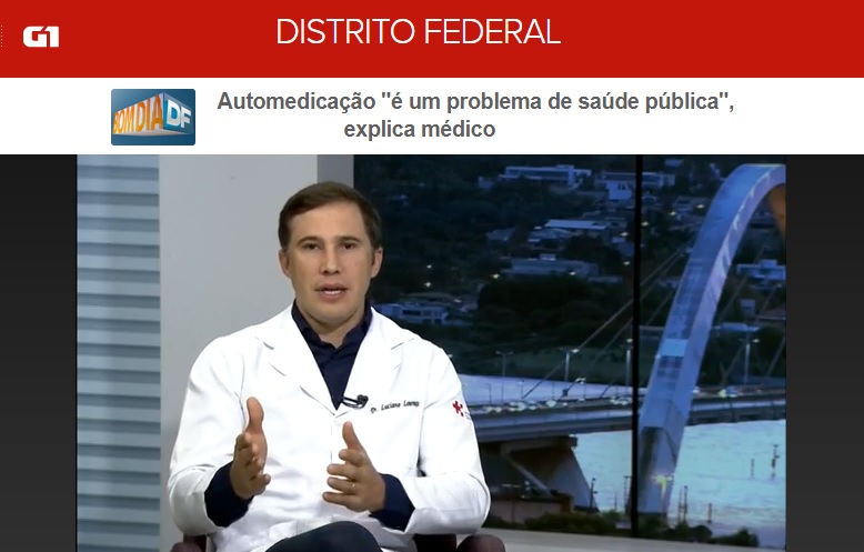 TV Globo G1 - Dr. Luciano Lourenço HSL - 26-01-2018