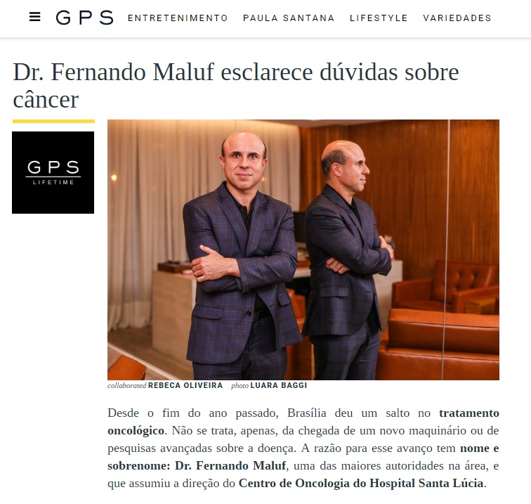 GPS Lifetime - Dr. Fernando Maluf HSLS - 23-03-2018