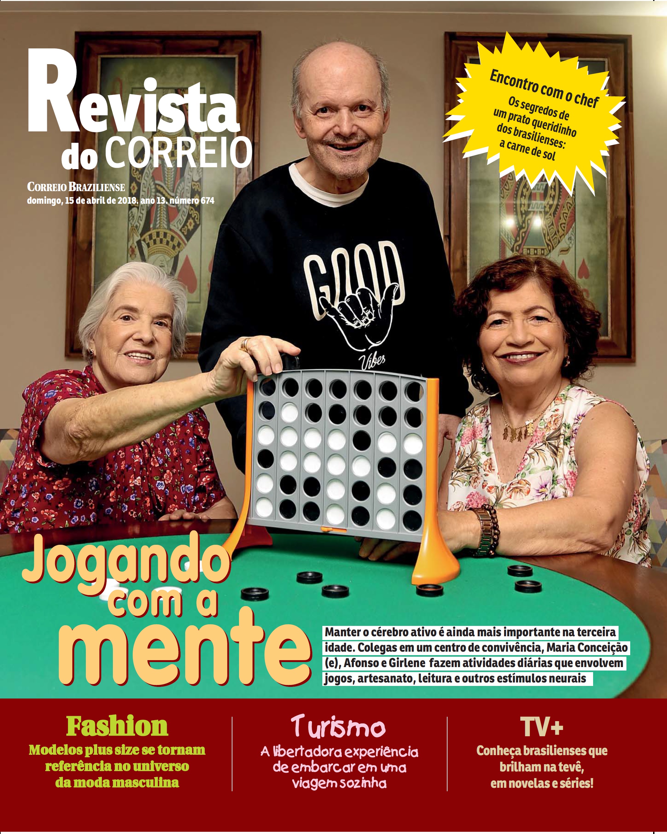 Revista do Correio - Estímulo Cerebral - 15-04-2018 [CAPA]