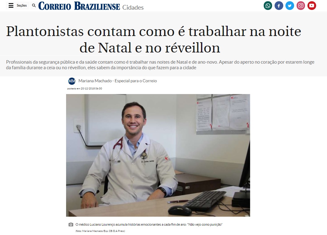 Correio Web - Dr. Luciano Lourenço HSLS - 20-12-2018