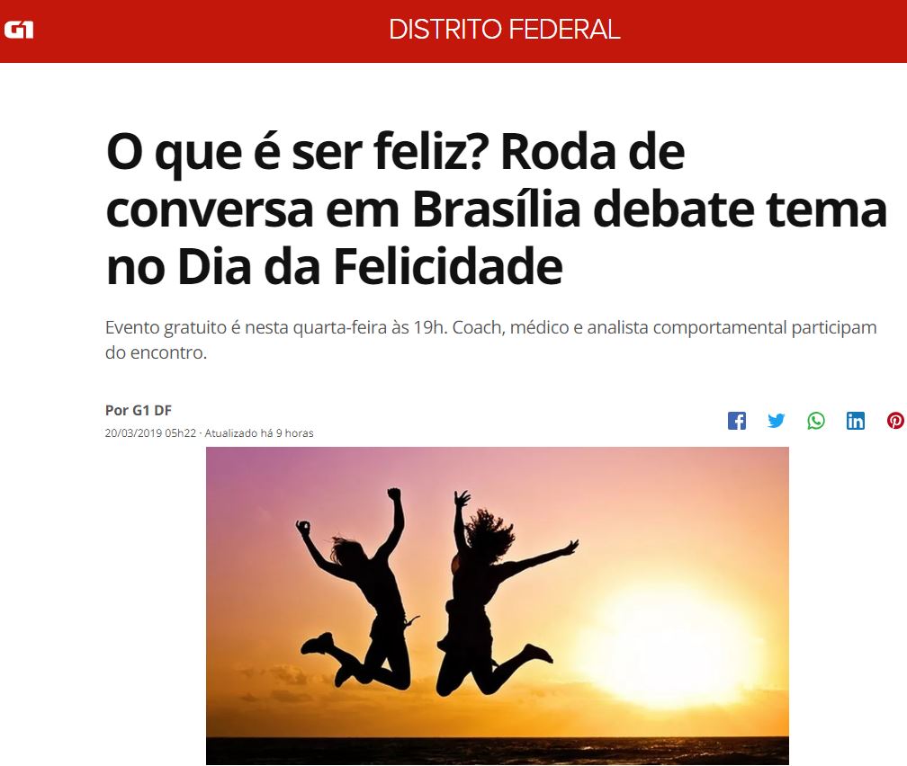 Dia da Felicidade - G1