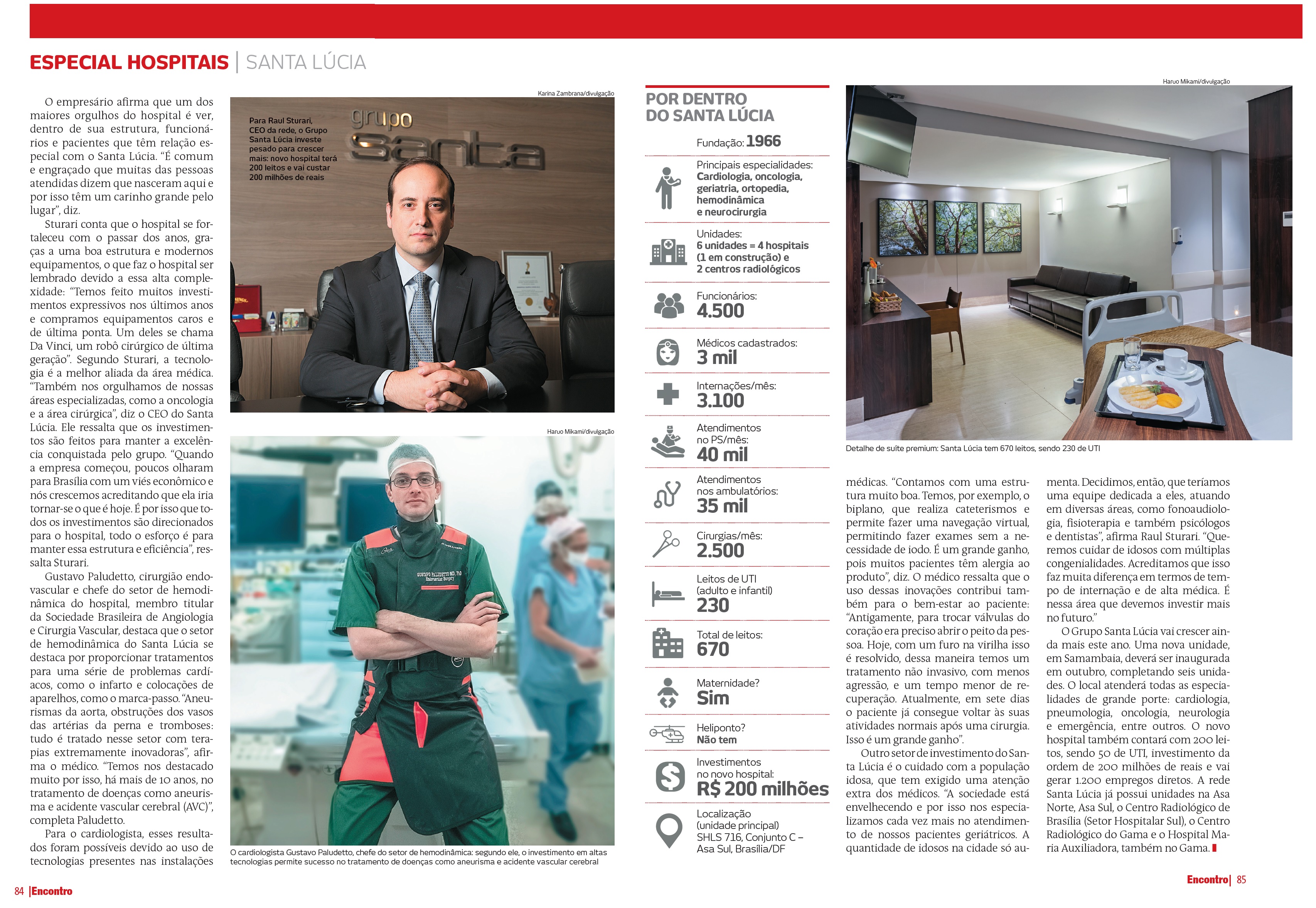 Revista Encontro Brasília - Grupo Santa Lúcia - Junho de 2019 [MATÉRIA]