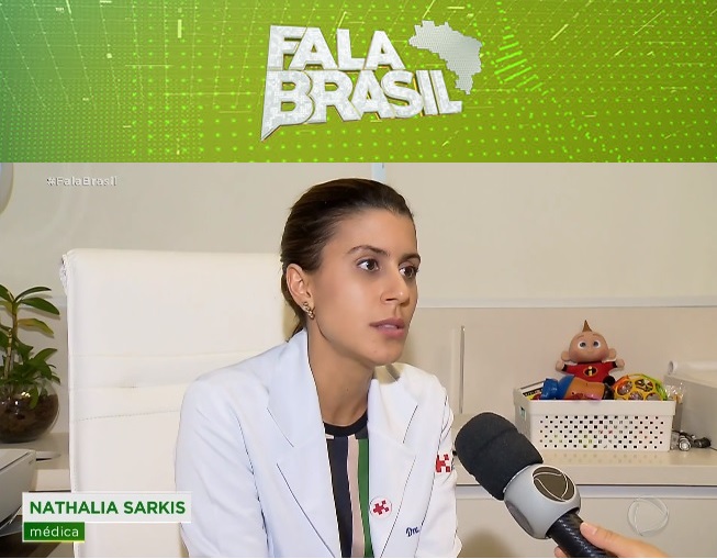 TV Record [Fala Brasil] - Dra. Nathália Sarkis HSLS - 25-10-2019