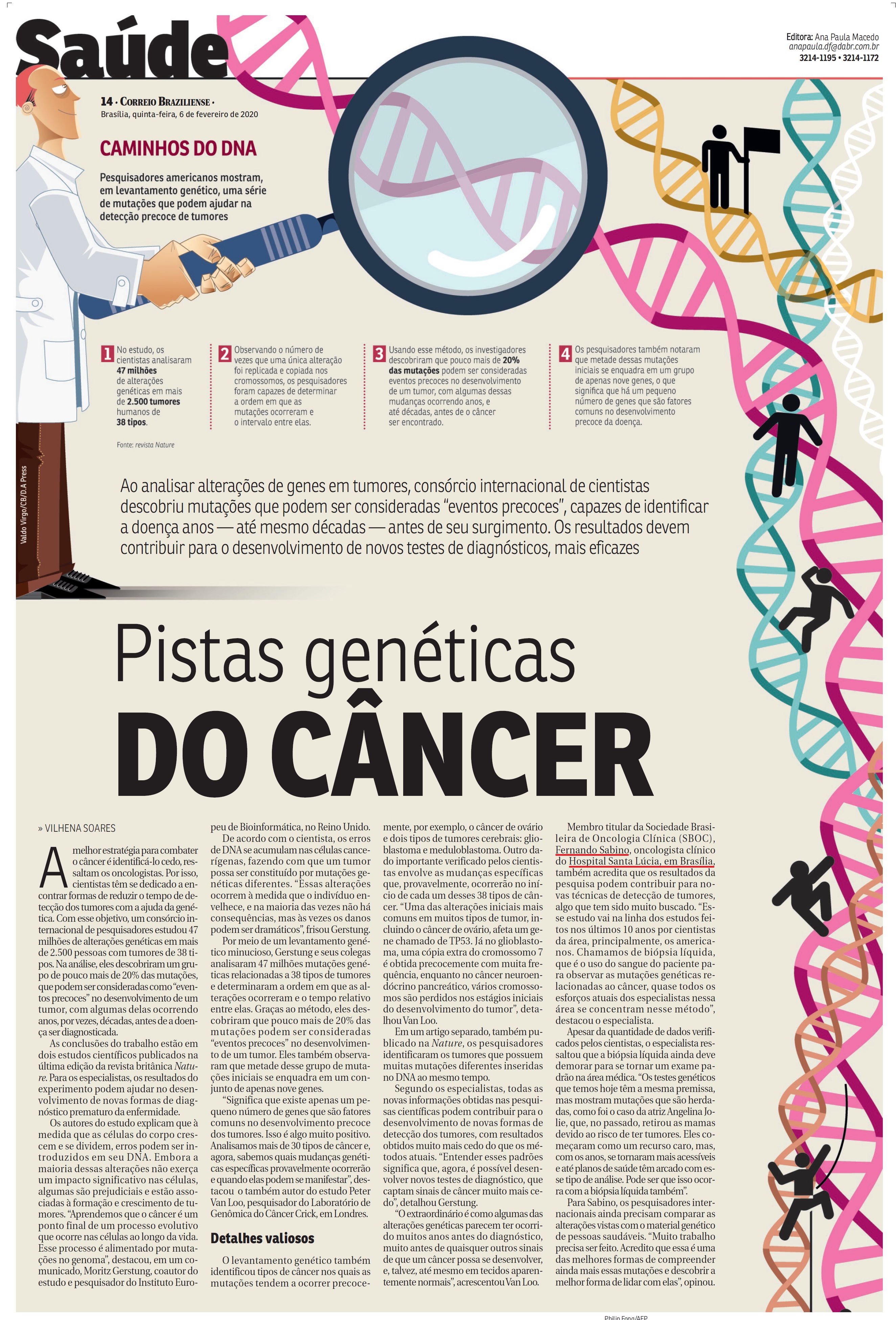 Correio Braziliense - Dr. Fernando Sabino COSL - 06-02-2020